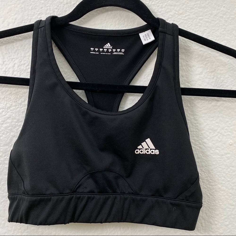 Adidas | Black Sports Bra
